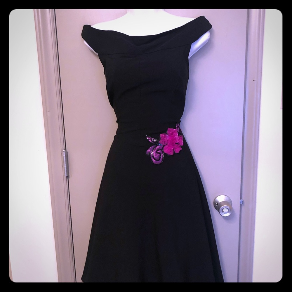 50s style circle dress Rockabilly Pin-up fashion